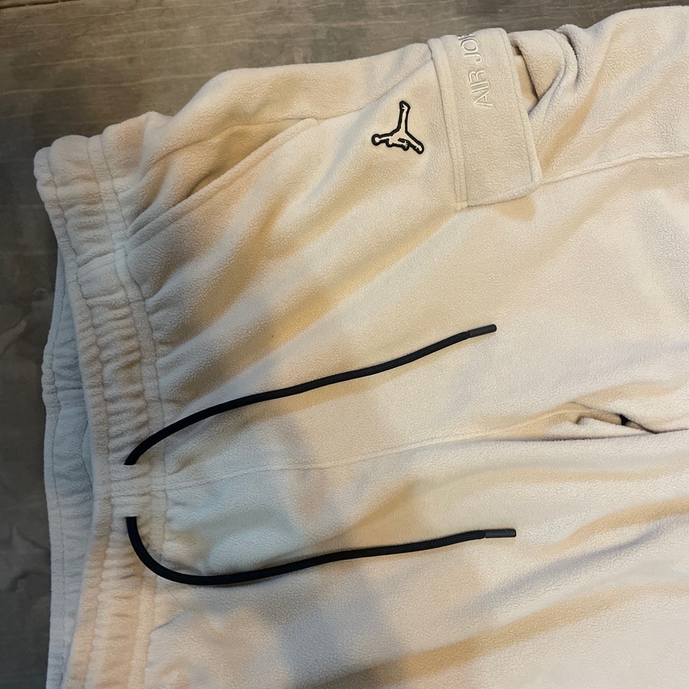 Cream Jordan Nike Pants View 3